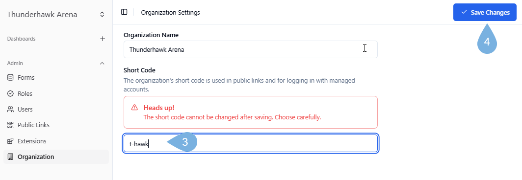 short code 2