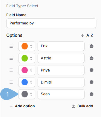 Select Options