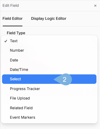 Select Options