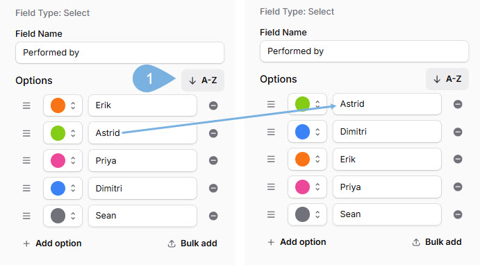 Select Options