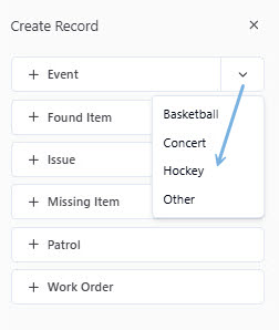 Create Record